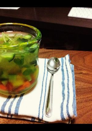 グラスで野菜のテリーヌ-レシピのメイン写真