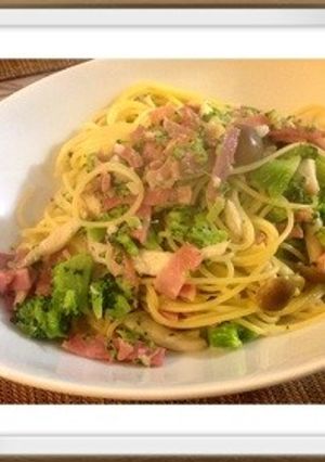 ベーコンとブロッコリーのクリーパスタ-レシピのメイン写真