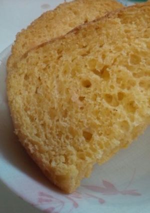 ＨＢ　離乳食用かぼちゃ食パン　-レシピのメイン写真