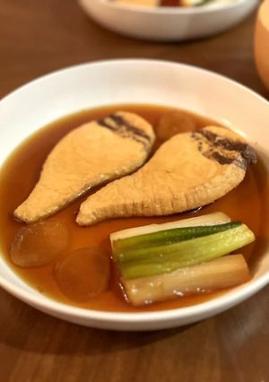 ふっくら柔らかい！カジキの煮付け-レシピのメイン写真