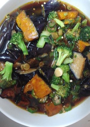 茄子と野菜の揚げ浸し-レシピのメイン写真