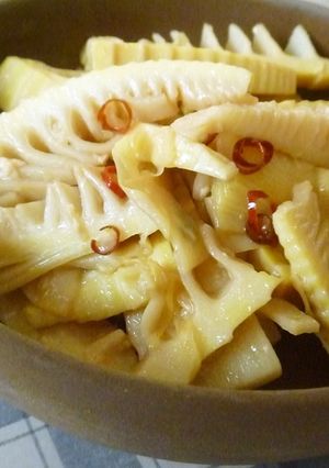 まろやか♪筍の塩麹オイスター中華炒め-レシピのメイン写真