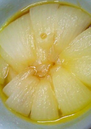 トロトロ新玉ねぎ丸ごとお花畑ちょう簡単-レシピのメイン写真