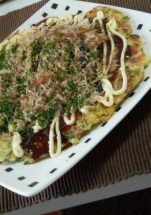美味しく痩せよう！豆腐のお好み焼き-レシピのメイン写真