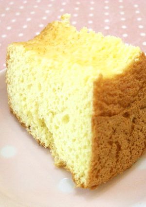ＨＭで！簡単＆美味しいシフォンケーキ-レシピのメイン写真