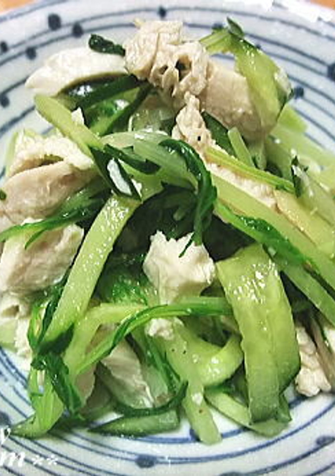 お弁当に☆棒棒鶏風ササミの和え物-レシピのメイン写真