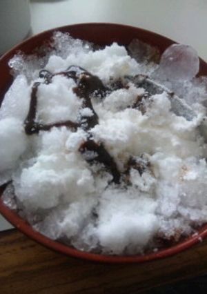 甘党さんの◎ミルクチョコかき氷-レシピのメイン写真