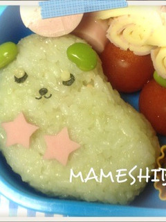 ☆キャラ弁 豆しば☆-レシピのメイン写真