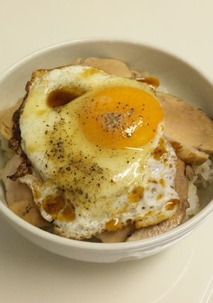 焼豚玉子飯～焼豚から作ろう♪-レシピのメイン写真