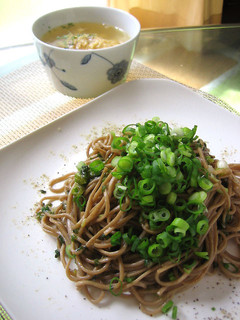 焼き和蕎麦 スープ付き-レシピのメイン写真
