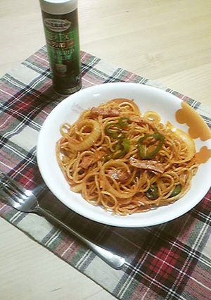 ダンナが作る！昔ながらのナポリタン♡-レシピのメイン写真