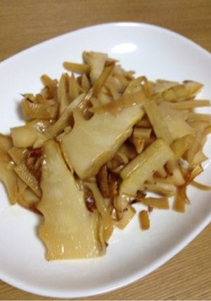 タケノコのごま油炒め☆-レシピのメイン写真