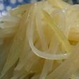 ふきとじゃがいもの変わりきんぴら