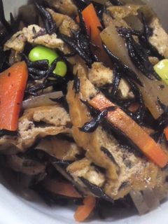 ひじきの煮物(普通ですが・・・)-レシピのメイン写真