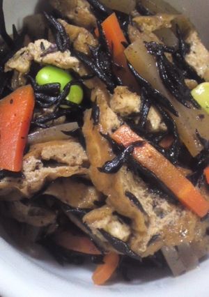 ひじきの煮物(普通ですが・・・）-レシピのメイン写真