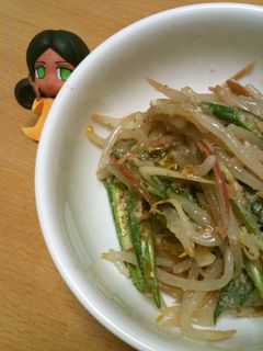 もやしとおくらのもったりサラダ-レシピのメイン写真