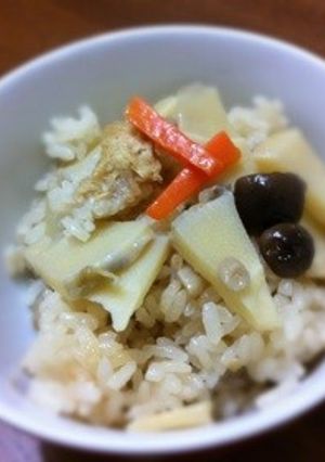 おふくろの味♬たけのこご飯-レシピのメイン写真