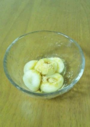 ひんやりもちもち♪豆腐白玉もち-レシピのメイン写真