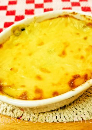 離乳食にも☆やわらかパンの耳グラタン♪-レシピのメイン写真
