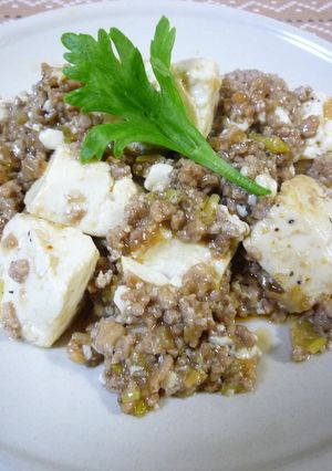 簡単でおいしいごろっとお豆腐♪麻婆豆腐-レシピのメイン写真