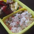 カリカリ梅とシソの混ぜご飯☆