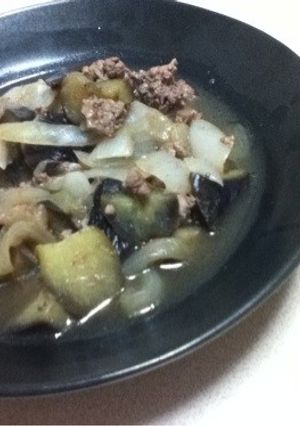 つゆだく♡茄子の煮物-レシピのメイン写真
