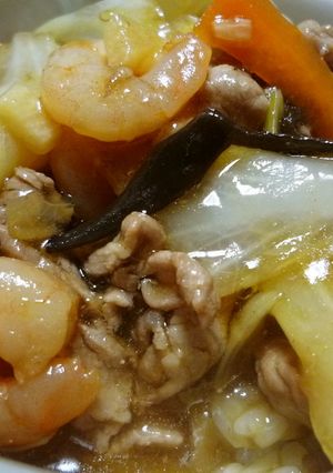 とろ～り中華丼-レシピのメイン写真