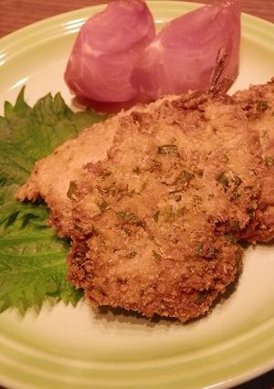 鰯のカレーフライ☆大葉衣で-レシピのメイン写真