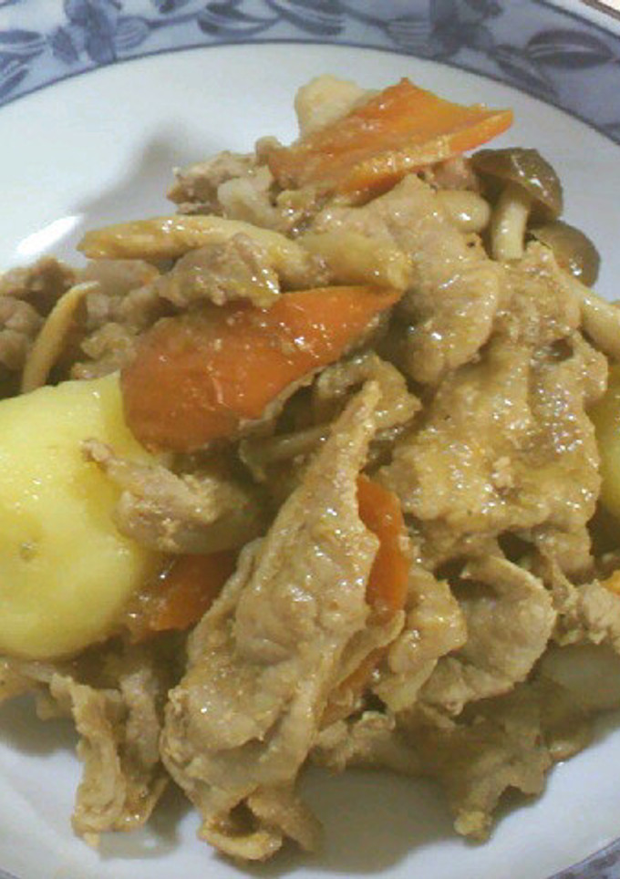 簡単！！焼肉たれ豚細切れ(^^)d-レシピのメイン写真