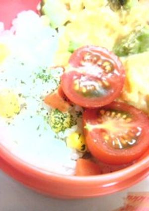 ＊Ｍｉｘべジでカラフルバターライス＊-レシピのメイン写真