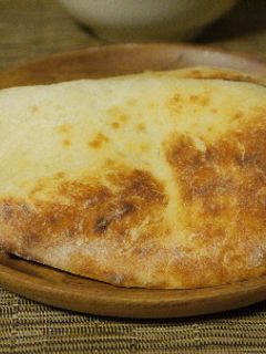 自家製酵母で手作りナンです!-レシピのメイン写真