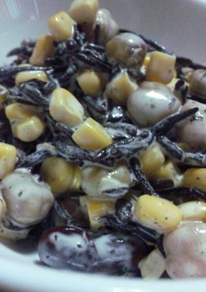 ☆簡単☆ひじきと豆のサラダ-レシピのメイン写真