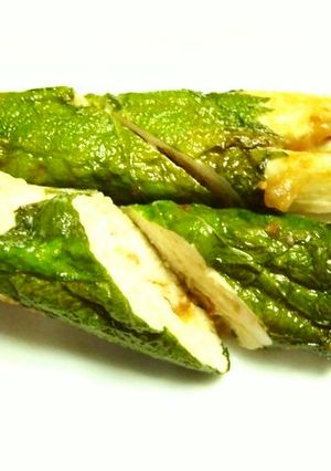 鶏ささ身大葉包み梅肉味-レシピのメイン写真