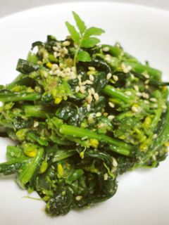 菜花の酢味噌和え-レシピのメイン写真