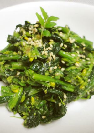 菜花の酢味噌和え-レシピのメイン写真