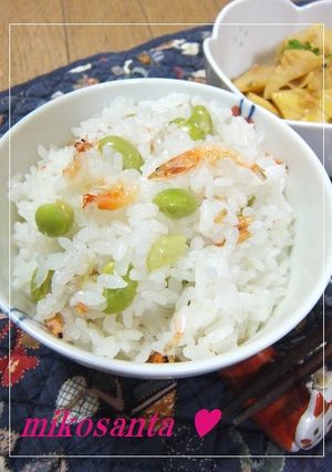 枝豆と桜エビの春色ごはん✿-レシピのメイン写真