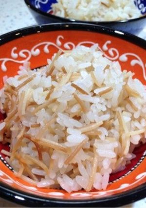 トルコ料理！パスタ入りバターピラフ-レシピのメイン写真
