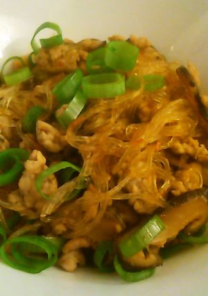 ピリ辛!!　ご飯がすすむ麻婆春雨-レシピのメイン写真