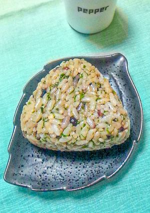ぱぱっとおにぎり★青海苔醤油ペッパー-レシピのメイン写真