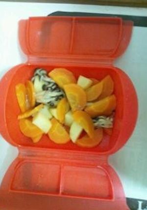 余りものの野菜をルクエで-レシピのメイン写真