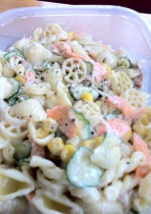 手抜きマカロニサラダ-レシピのメイン写真