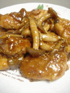 鶏としめじの甘辛ごまてり。-レシピのメイン写真
