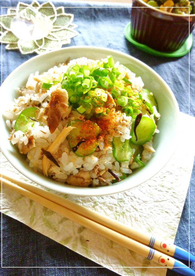 焼き鯖とひじきの混ぜ込み寿司-レシピのメイン写真