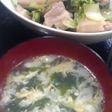 豚バラ肉と青梗菜のあっさり炒め