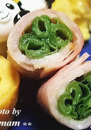 お弁当にインゲンのベーコン巻き-レシピのメイン写真