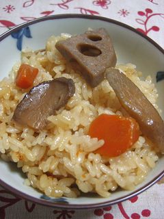 土鍋でも♪筑前煮をリメイク♪炊き込みご飯-レシピのメイン写真