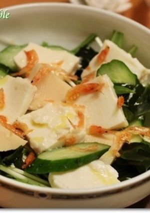 塩麹豆腐サラダ-レシピのメイン写真