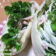 ハム&胡瓜のピタパンサンド