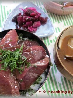 ごま油が決め手*贅沢づけ丼*-レシピのメイン写真