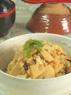 新生姜と竹の子の炊き込みご飯-レシピのメイン写真